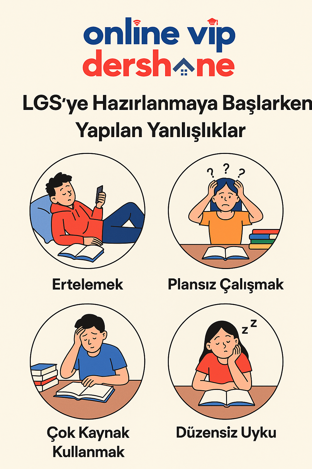 LGS ye Hazırlanırken En Çok Yapılan 10 Hata